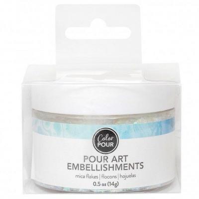 American Crafts Color Pouring - Mica Flakes